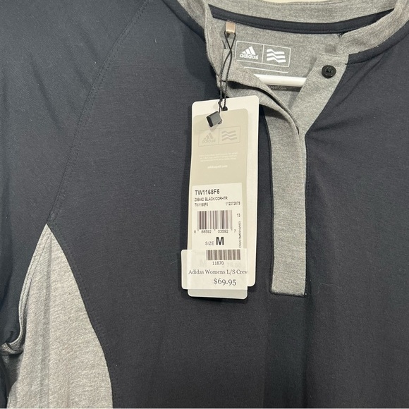 Adidas Wine Valley crew neck top NWT - Picture 3 of 6